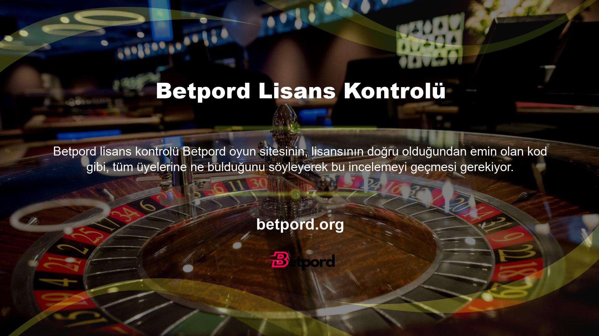 Betpord Kayıt Programına katılmak isteyen üyeler, siteyi her zaman yeni Betpord online yardımı için kontrol etmelidir